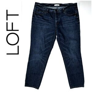 LOFT Boyfriend Jeans Button Fly 31 / 12